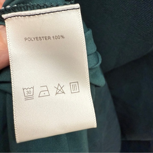 Womens Shirt Dress Size 4 Long Sleeve Collar Fall Winter New Long Modest - Picture 7 of 8